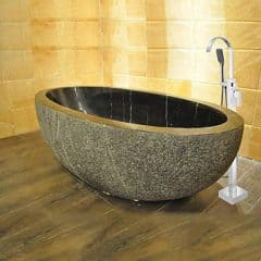 DF massivem Messing modernen bodenstehend Badewanne Dusche Wasserhahn mit Handbrause - verchromt